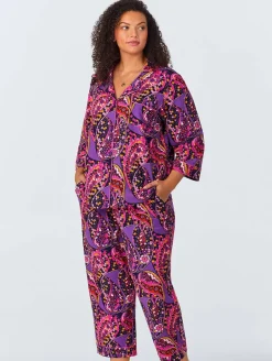 Bed Head x Trina Turk Classic Crop PJ Set