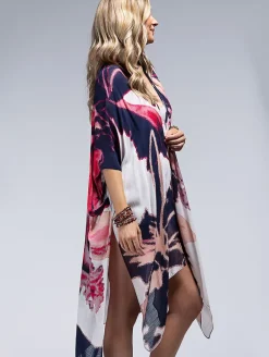 Coral Open Cover Up