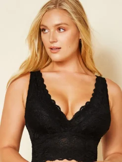 Cosabella Never Say Never Curvy Plungie Longline Bralette