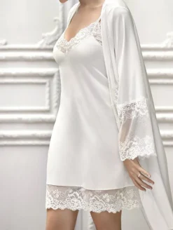 Janira Lace Trim Chemise
