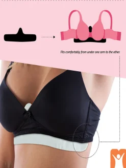 More of Me to Love Deluxe Bamboo Bra Liner - 3 Pack
